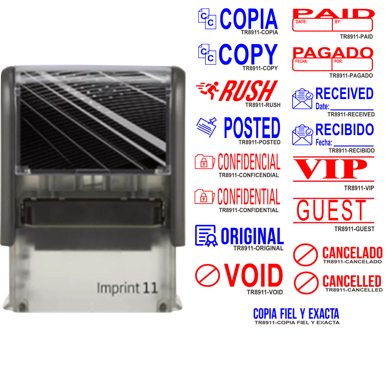 TR8911 SELLO EN INVENTARIO