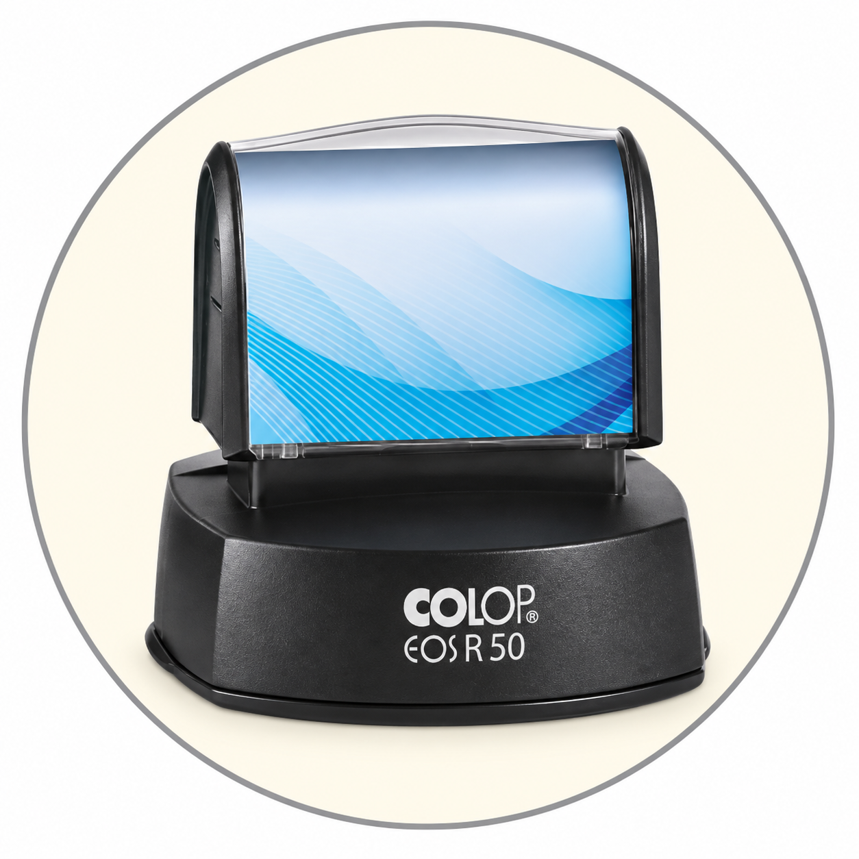 TREOSR-50 Self-Inking Round Stamp