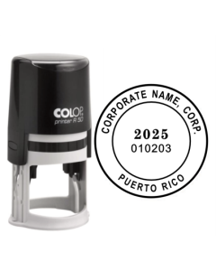 TRR-50-B-01A Custom Round Stamp