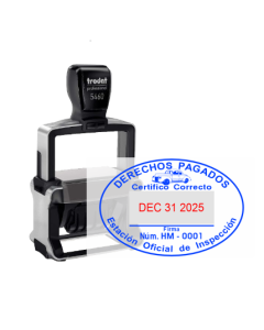 TR5460-2-SM-01 MARBETE OVALADO