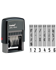 TR4846 Stock Numberer, 6 Bands