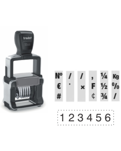TR5546 Stock Heavy Duty Numberer, 6 Band